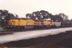 Westbound empty coal train